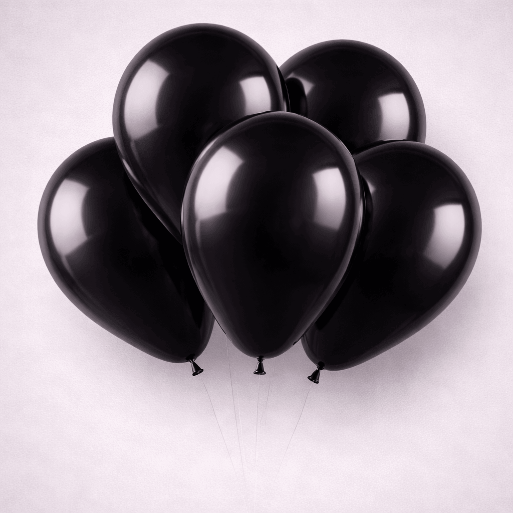 12" шар черный — фото 1