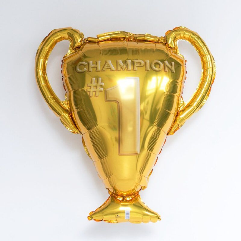 фольгированный шаар кубок чемпиона 71 см