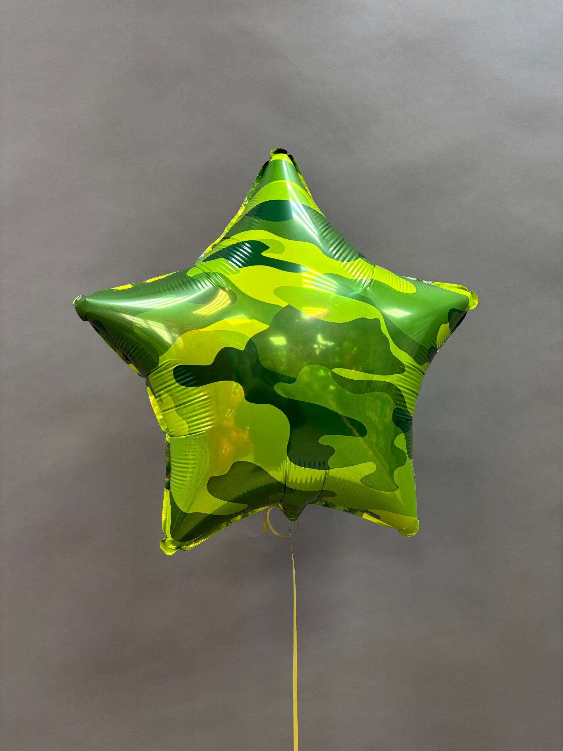 18" фольгированная звезда камуфляж